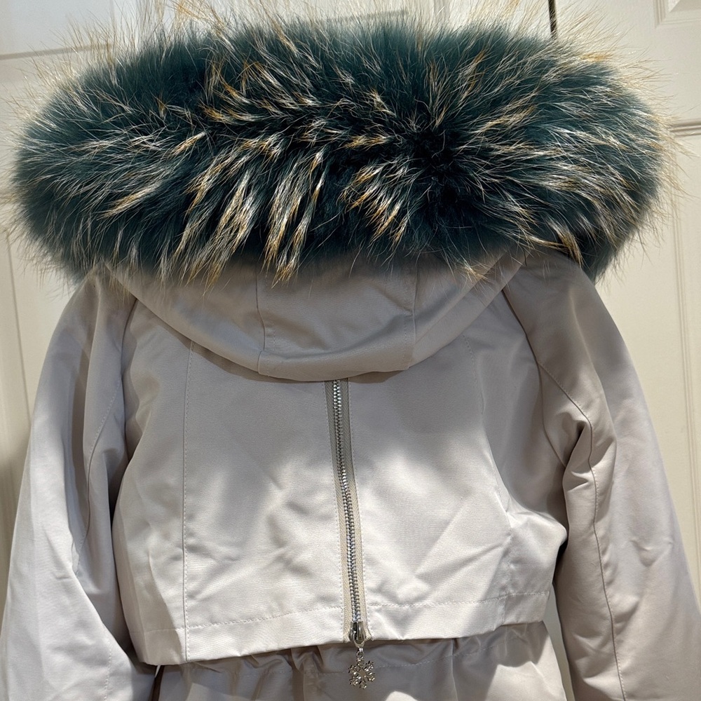 Rabbit Fur Removable Lining Winter/Spring Jacket - image 5